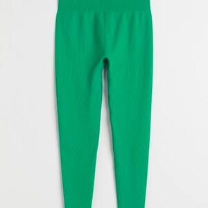 Vibrant Green High-Waist Leggings